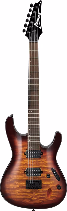 Ibanez S621QM Dragon Eye Burst - Elektromos gitár