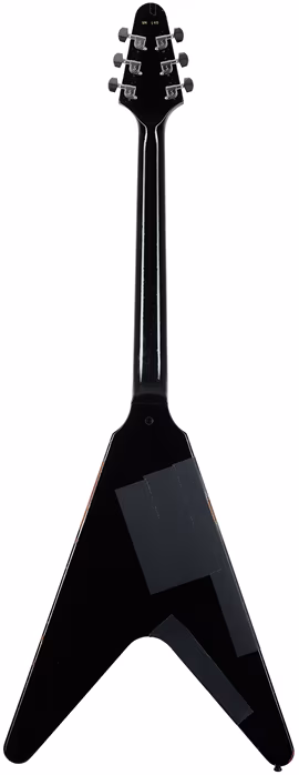 Gibson Custom 1979 Flying V Kirk Hammett Ebony Murphy Lab Replica Aged - Elektromos gitár