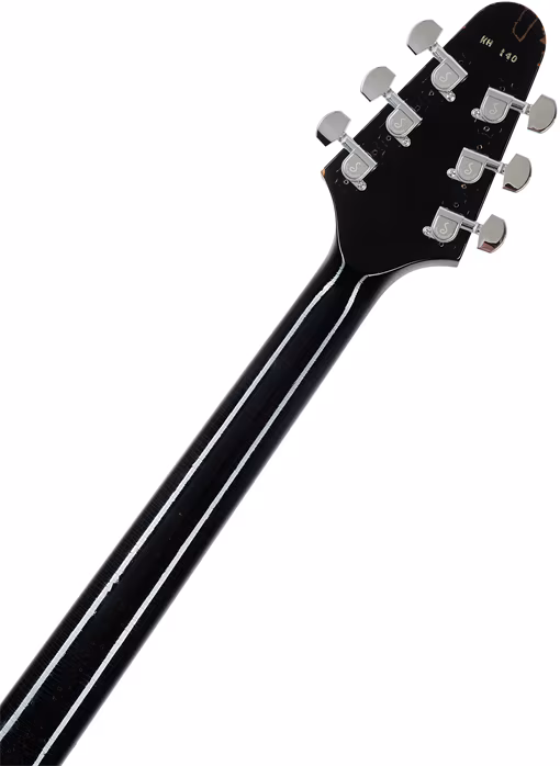 Gibson Custom 1979 Flying V Kirk Hammett Ebony Murphy Lab Replica Aged - Elektromos gitár