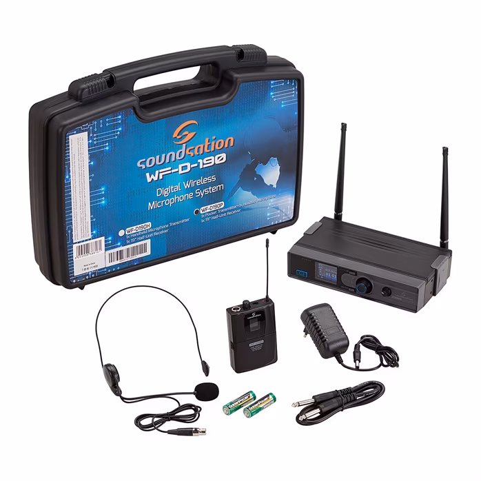 Soundsation WF-D190P MKII - Vezeték nélküli fejmikrofon szett