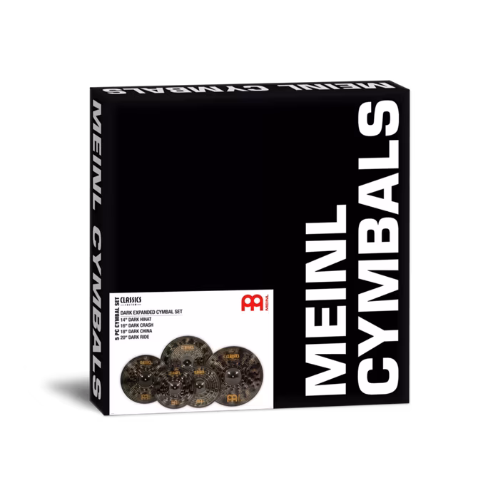 Meinl Classics Custom Dark Expanded Cymbal Set - Cintányér szett