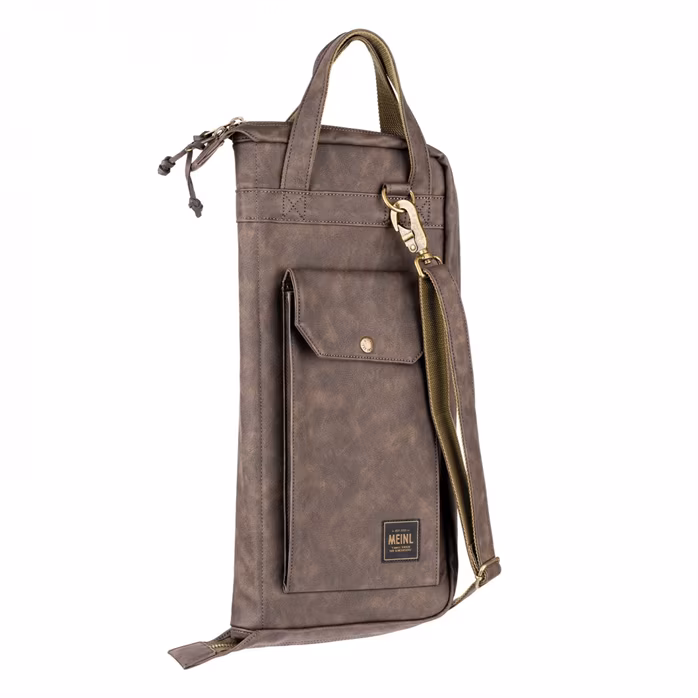 Meinl Vintage Hyde Stick Bag, Dark Brown - Dobverő táska