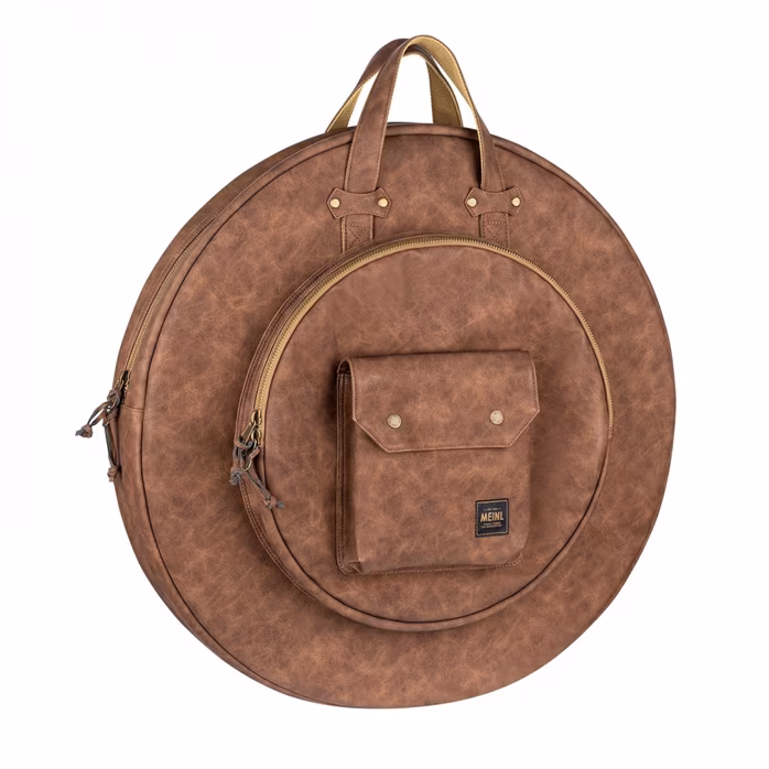 Meinl 22" Vintage Hyde Cymbal Bag, Light Brown - Cintányér tok