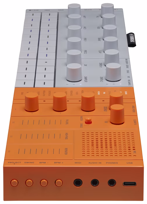 Yamaha SEQTRAK ORANGE - Szintetizátor, Groovebox, Sampler