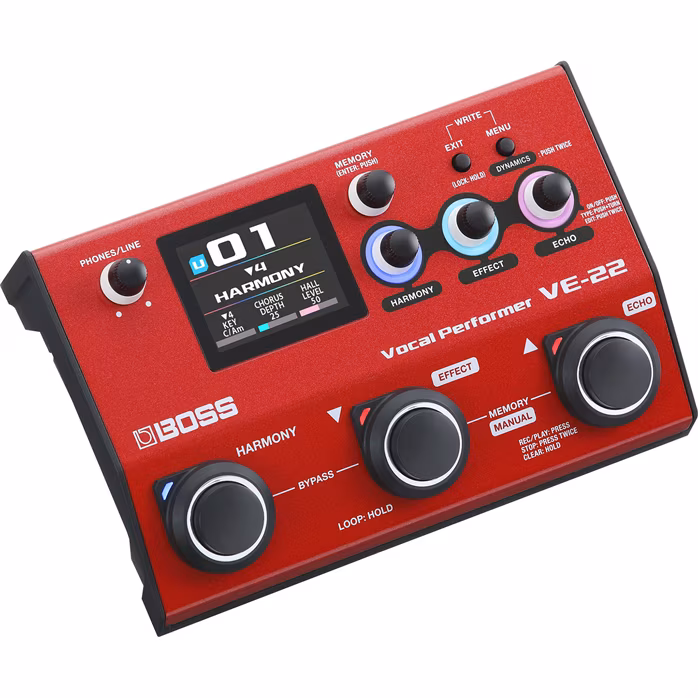 Boss VE-22 - Ének effekt processzor