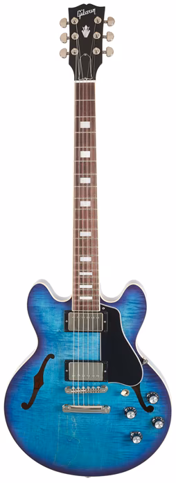 Gibson ES-339 Figured Blueberry Burst  - Szemiakusztikus gitár