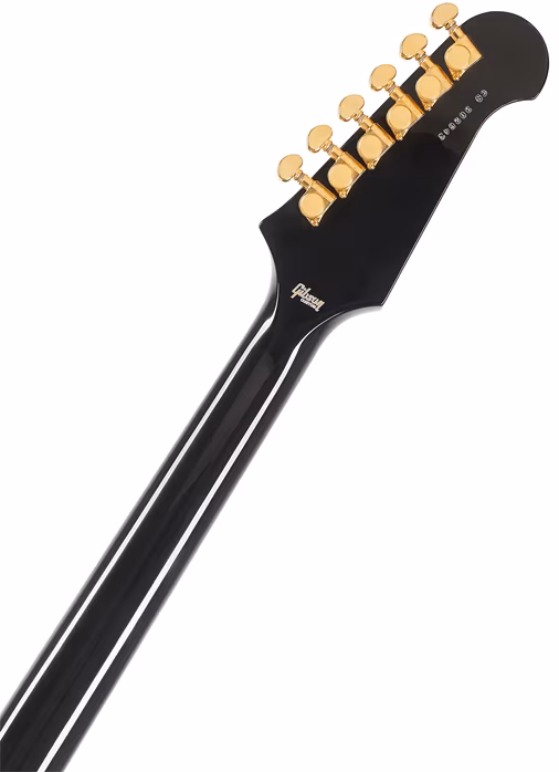 Gibson Custom Firebird Custom w/ Ebony Fingerboard Gloss Ebony - Elektromos gitár