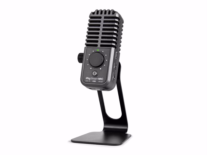 IK Multimedia iRig Stream Mic USB - USB-s kondenzátor mikrofon