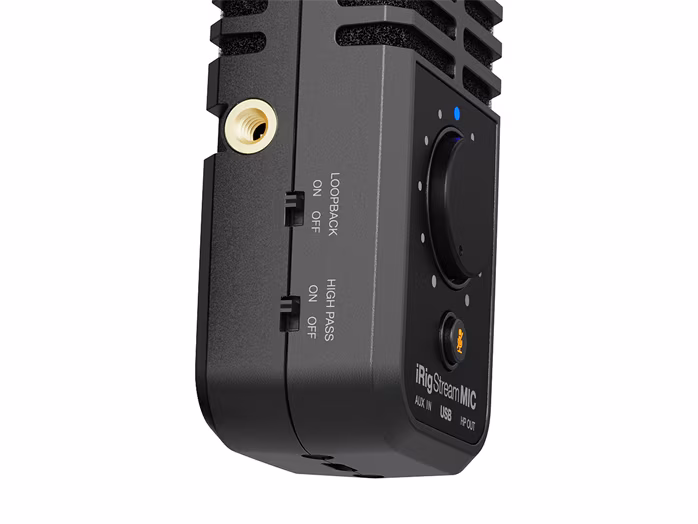 IK Multimedia iRig Stream Mic USB - USB-s kondenzátor mikrofon