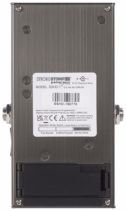 Peterson StroboStomp HD - Pedál hangoló