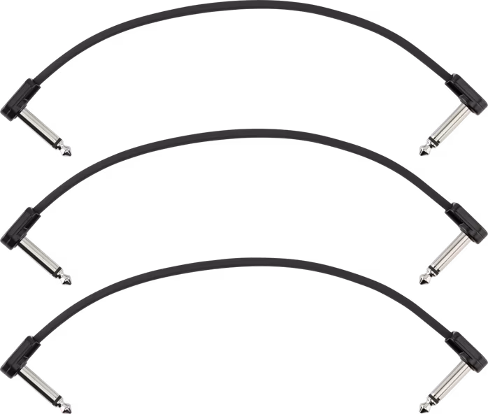 Fender Blockchain 4" Patch Cable, 3-Pack - Összekötő kábel