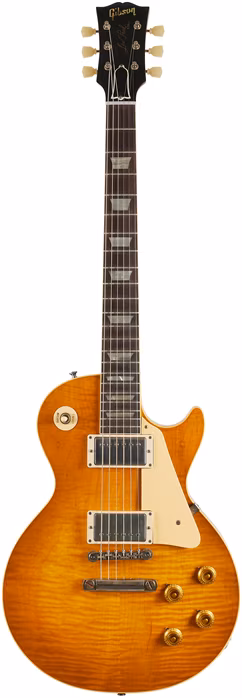 Gibson Custom 1959 Les Paul Standard Reissue VOS Dirty Lemon - Elektromos gitár