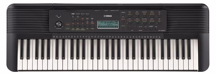 Yamaha PSR-E283 - Dinamika nélküli billentyűk