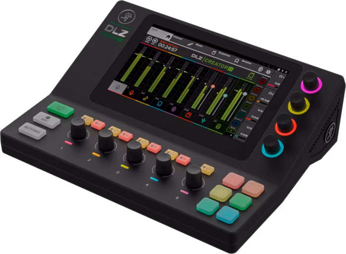 Mackie DLZ Creator Podcasting Mixer XS - Livestreaming Audio Mixer