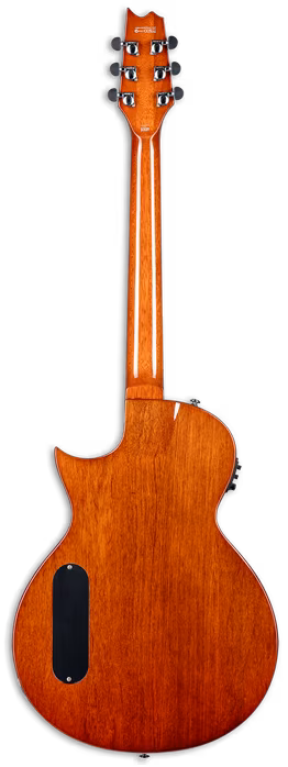 ESP LTD TL-6 QM Charcoal Burst - Elektroakusztikus gitár
