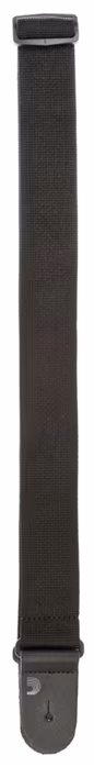 D'Addario Polypropylene Guitar Strap Black - Gitár hevederek
