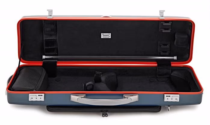 Bam GRAFFITI Hightech Oblong Violin case Blue - Hegedű tok