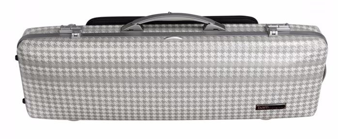 Bam CABOURG Hightech Oblong Violin case Silver - Hegedű tok