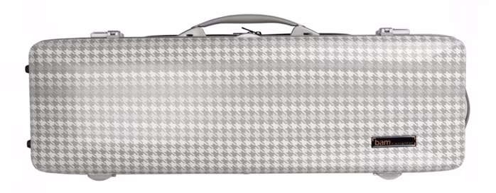 Bam CABOURG Hightech Oblong Violin case Silver - Hegedű tok