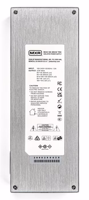 MXR Iso-Brick Pro Power Supply - Multiadapter