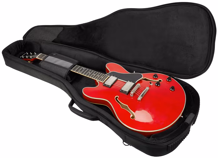 Music Area TANG30 335 Semi-Acoustic Guitar Case Black - Elektromos gitár puhatok