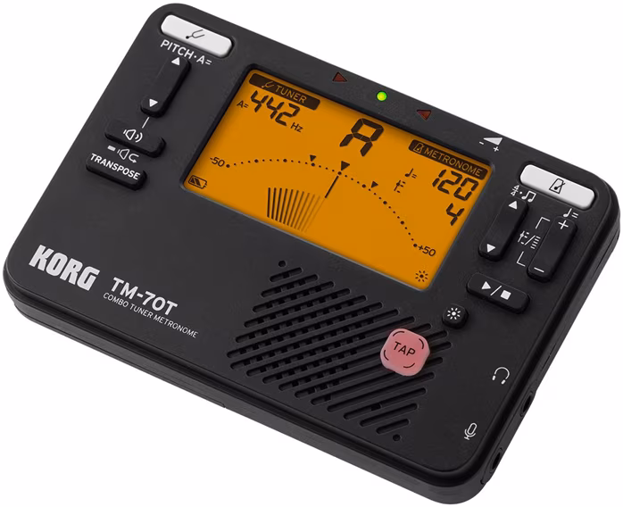 Korg TM-70C BK - Hangoló metronómmal