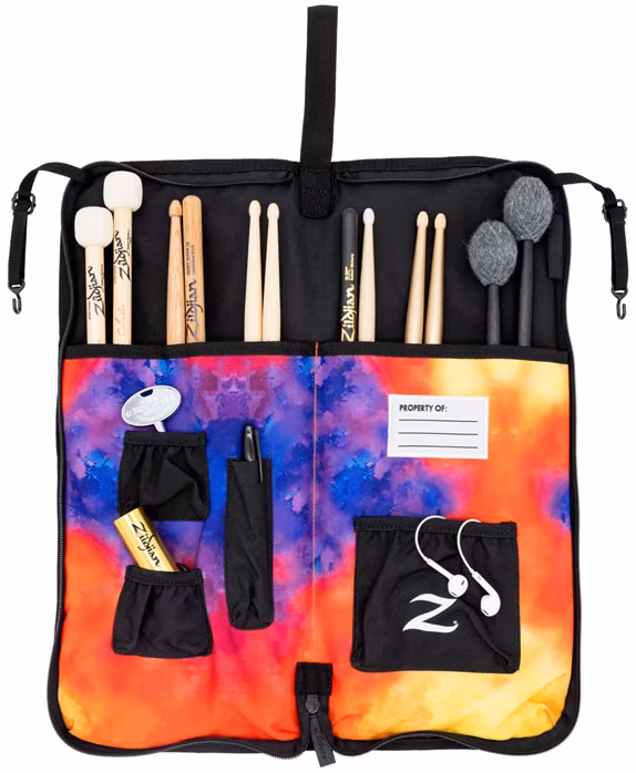 Zildjian Student Backpack Orange Burst - Hátizsák pálca tartóval