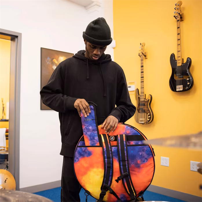 Zildjian 20" Student Cymbal Bag Orange Burst - Cintányér tok