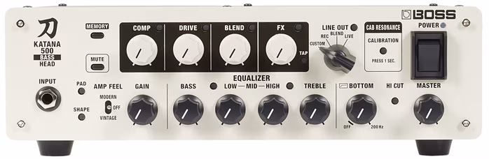 Boss Katana 500 Bass Head - Tranzisztoros basszusgitár erősítő