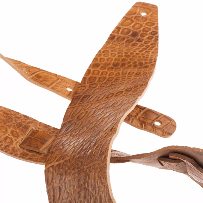 Magrabò Holes HC Embossed Cocco Pros Brown 10 cm - Gitár hevederek