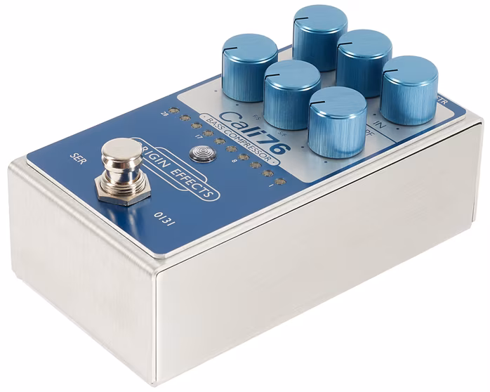 Origin Effects Cali76 Bass Compressor Super Vintage Blue - Basszusgitáreffekt