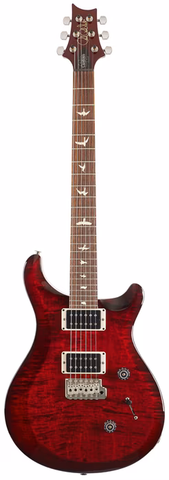 PRS S2 Custom 24 Fire Red Burst - Elektromos gitár