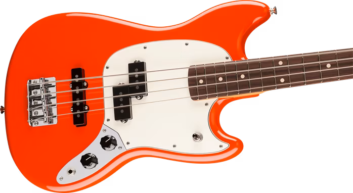 Fender Player II Mustang Bass PJ RW CRR - Elektromos basszusgitár