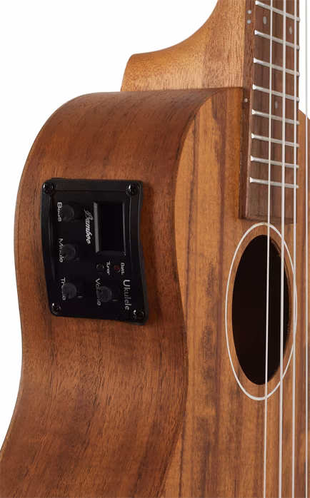 Bamboo U-23 Koa-Q - Elektroakusztikus ukulelé