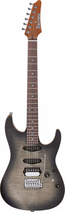 Ibanez TQM2 Charcoal Black Burst - Elektromos gitár