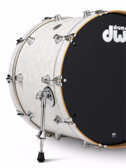 DWe 5-Piece White Marine Pearl Finish Ply Kit - Elektroakusztikus dobfelszerelés