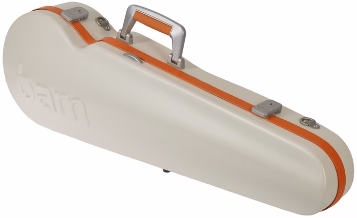 Bam GRAFFITI Hightech Contoured Violin case White - Hegedű tok