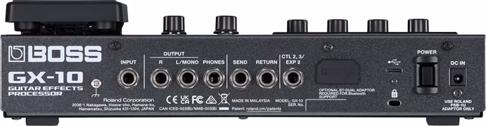 Boss GX-10 - Gitár multieffekt