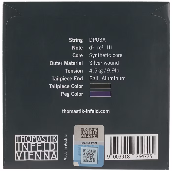 Thomastik Dominant PRO Violin D (DP03A) - Hegedű húr