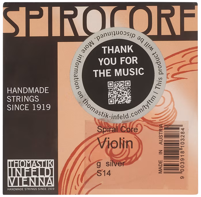 Thomastik Spirocore G - Ag Vln (S14) - Hegedű húr