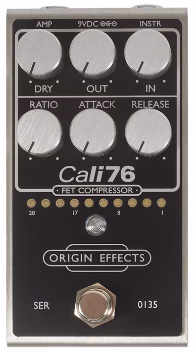 Origin Effects Cali76 FET Compressor Black - Gitáreffekt