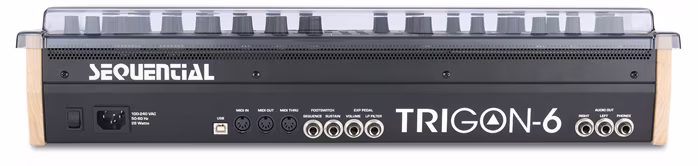 Decksaver SEQUENTIAL TRIGON-6 DESKTOP COVER (SOFT-FIT) - Tok