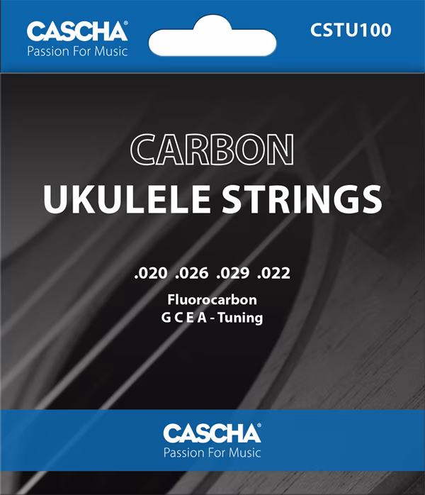 Cascha Carbon Ukulele Strings - Soprano/koncert/tenor ukulelé húrok