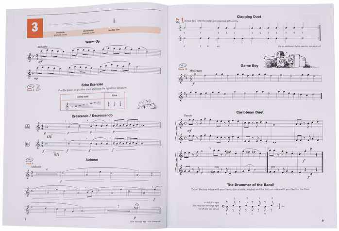 MS Look, Listen & Learn 2 - Alto Saxophone - Szaxofon kotta