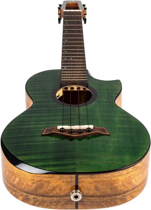 Flight Comet Tenor EQ-A Green - Elektroakusztikus ukulelé