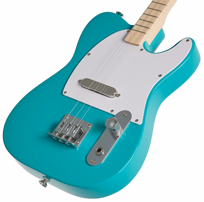 Loog x Fender Telecaster Seafoam Green - Elektromos gitár gyerekeknek