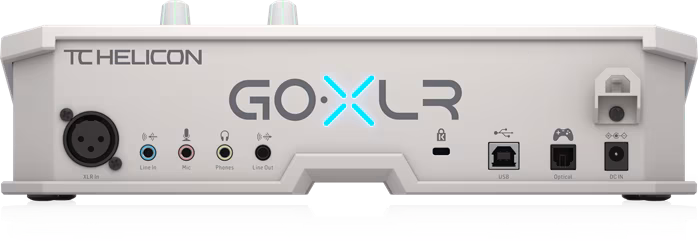 tc-helicon GoXLR-WH - Livestreaming Audio Mixer