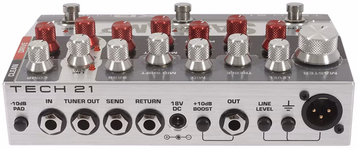 Tech 21 Sansamp XB Driver - Basszusgitár előerősítő és DI Box
