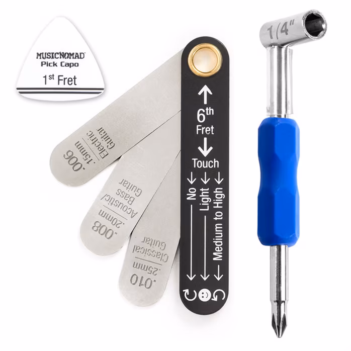 Music Nomad Truss Rod Neck Relief Measure & Adjust Kit for Taylor Guitars - Szerszámok