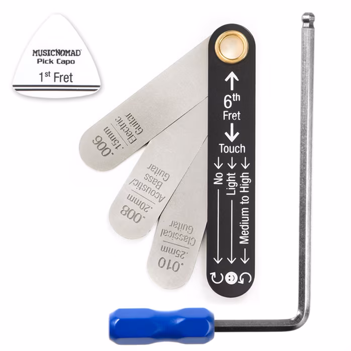 Music Nomad Truss Rod Neck Relief Measure and Adjust Kit for Martin Guitars - Szerszámok